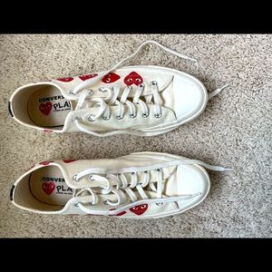CONVERSE ❤️ Comme des Garçons Play X Chuck Taylor Multi Heart 1970s. LIKE NEW